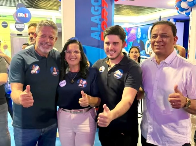 Prefeita Edilza Alves prestigia convenção do União Progressista e fortalece apoio a Arthur Lira