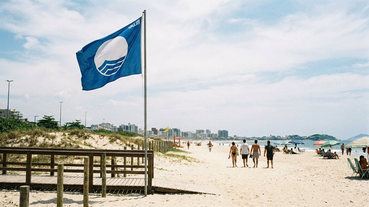 Praias de Saquarema e Niterói se destacam com o Selo Bandeira Azul