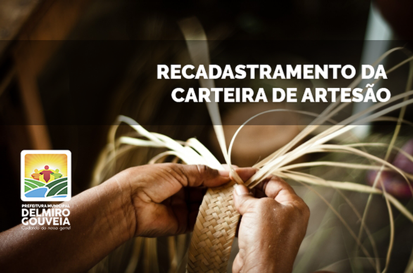 Secretaria de Turismo convoca artesãos delmirenses para recadastramento