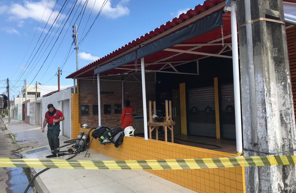 Corpo de Bombeiros incêndio 