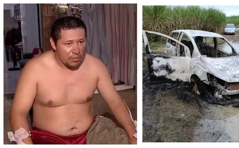 Motorista que forjou sequestro e incêndio arrecadou R$ 14 mil em doações, diz delegado