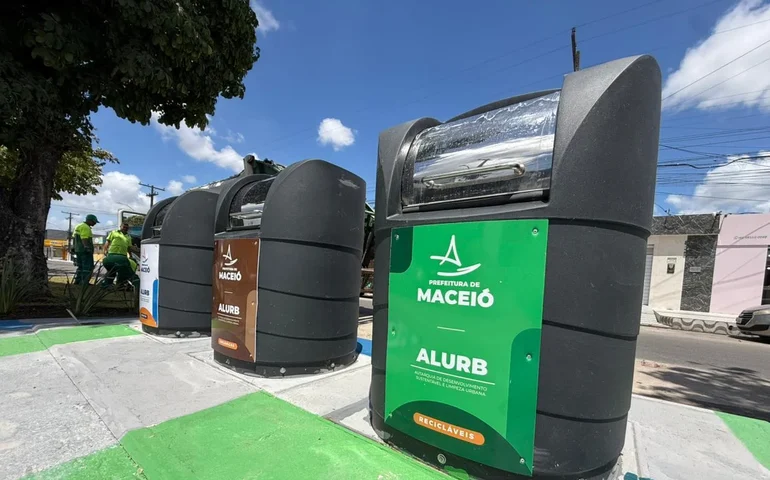 Prefeitura investe em lixeiras subterrâneas para combater descarte irregular em Maceió