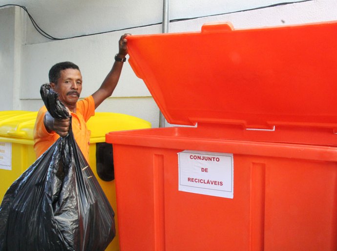 Coleta seletiva de resíduos sólidos tem início no TJ/AL e premiará servidores