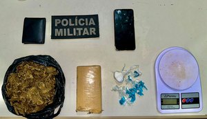 Suspeito de tráfico tenta subornar policiais com R$ 20 mil durante prisão na Grande Aracaju