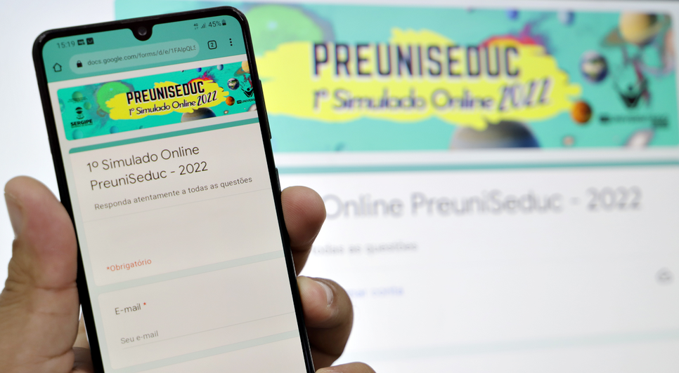 Simulado online com questões do Enem é disponibilizado em Sergipe / Foto: Foto: Seduc/SE