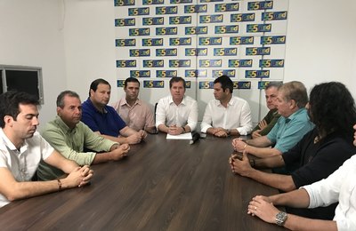 Marx declara apoio à pré-candidatura de Maurício Quintella ao Senado