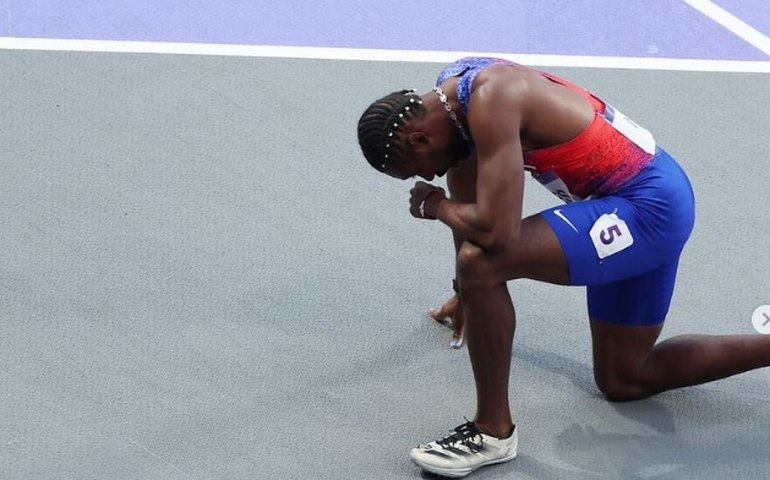 'Homem mais rápido do mundo' desfalca EUA no 4x100m após correr com covid-19 em Paris-2024