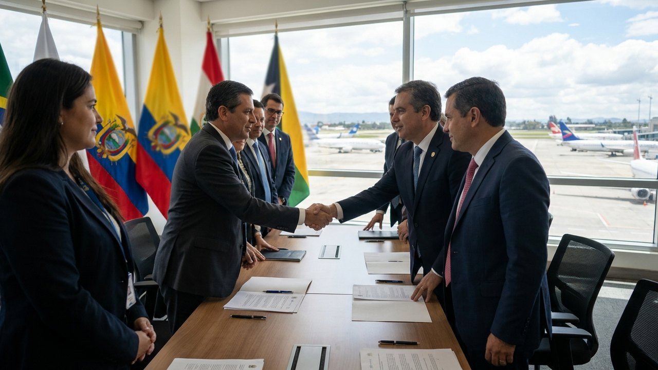 Brasil assina memorando que abre caminho para a política de céu aberto na América do Sul