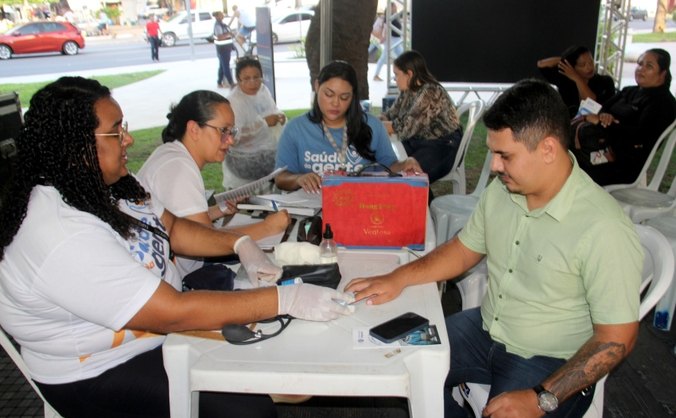 Evento da Semtes reuniu moradores com serviços gratuitos de saúde, orientação e bem-estar