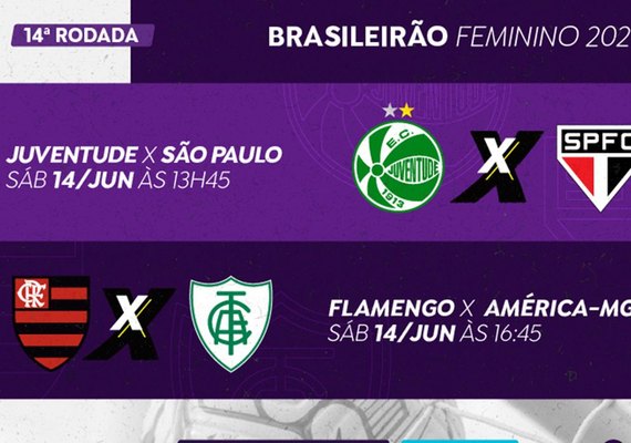 TV Brasil exibe rodada dupla do Brasileirão Feminino neste sábado
