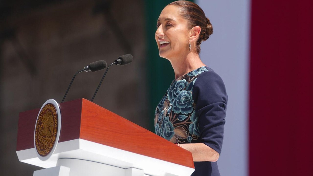 Sheinbaum prevê que a 'quarta transformação salvará o México' da imposição de tarifas dos EUA
