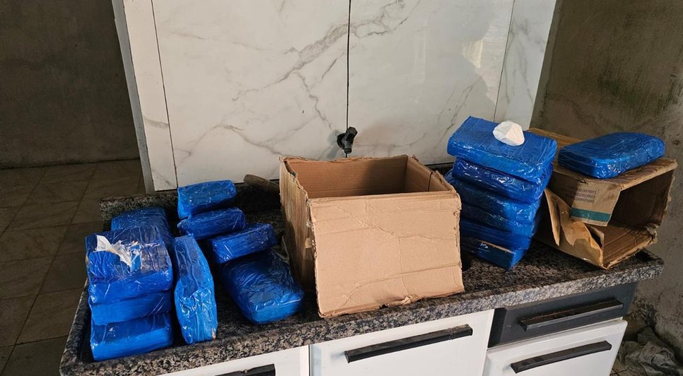 Polícia apreende 24 kg de cocaína avaliados em cerca de R$ 500 mil em Propriá / Foto: Foto: SSP/ Divulgação