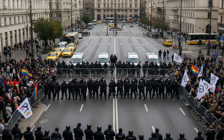 Polícia intensifica isolamento em Belgrado diante de protestos ligados ao movimento LGBT