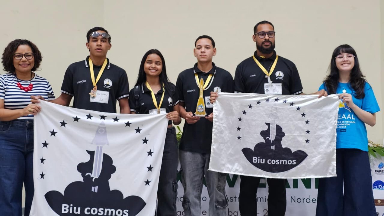 Escolas estaduais de Alagoas se destacam no Encontro de Astronomia do Nordeste