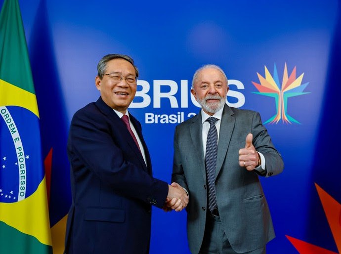 Com primeiro-ministro da China, Lula enfatiza excelente momento da relação bilateral