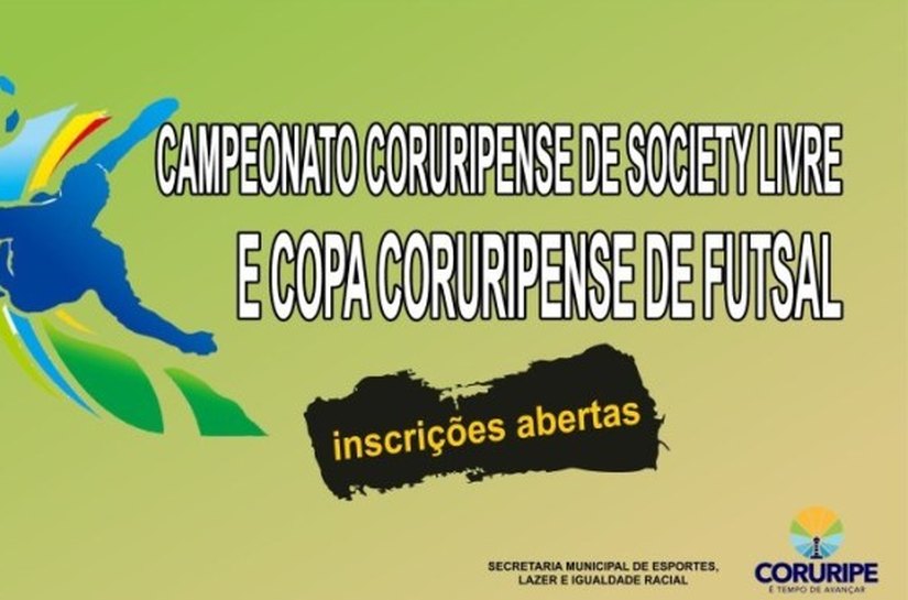 Secretaria de Esportes abre inscrições para dois campeonatos