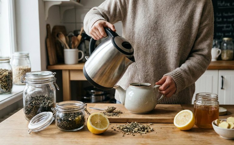 Chá é recomendado para dores de garganta, tosse seca e problemas digestivos: conheça
