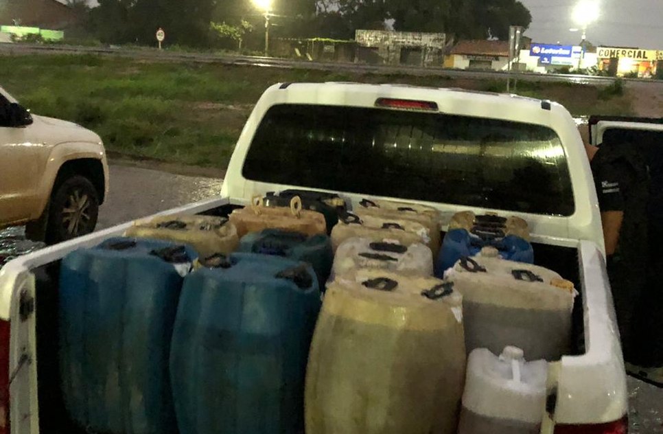 venda de combustivel clandestina