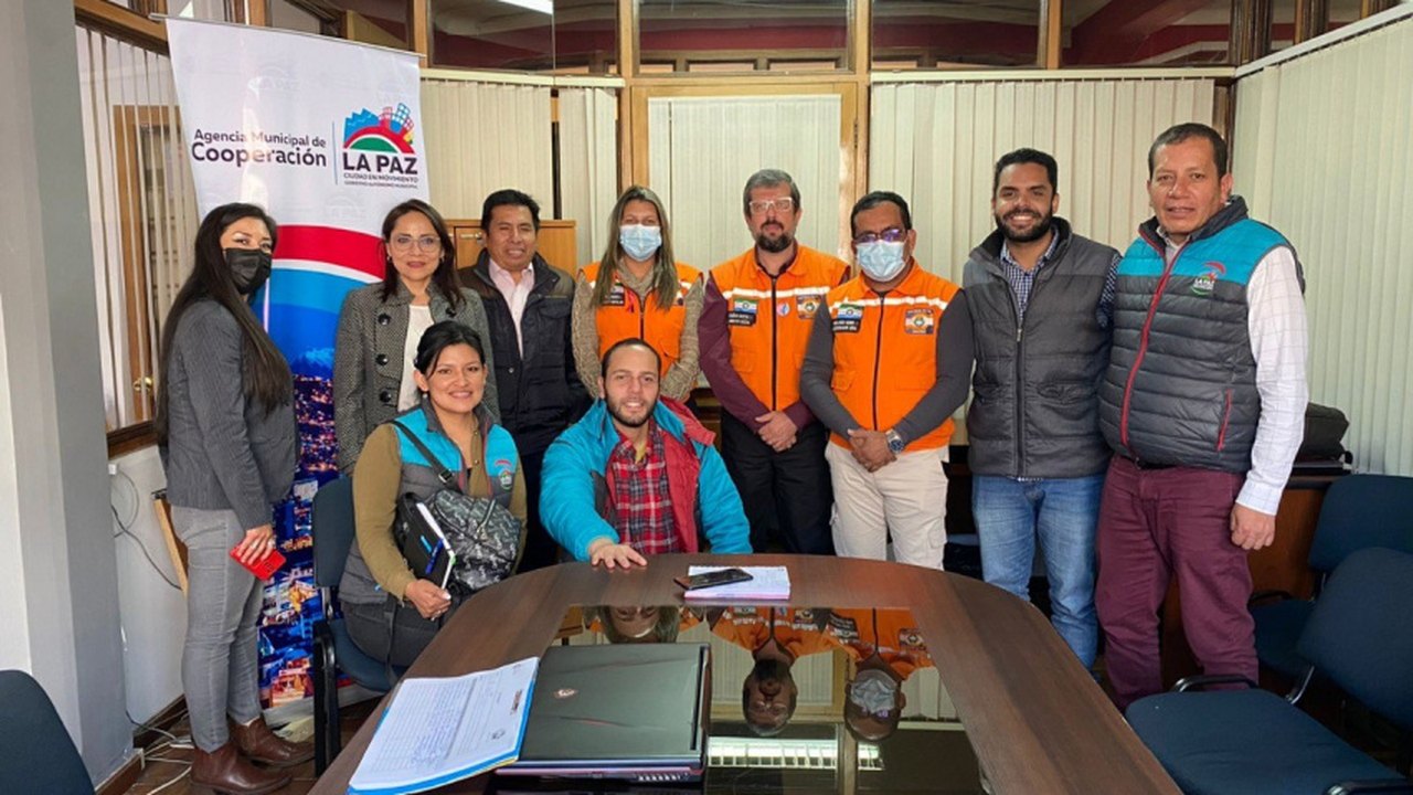 Técnicos da Prefeitura de Maceió conhecem processos de estabilização de encostas na Bolívia