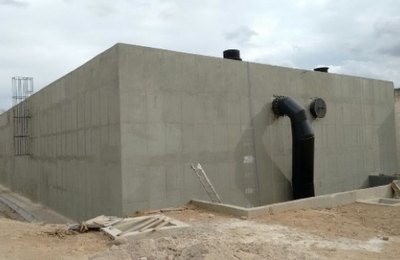 Novo reservatório da Bacia Leiteira tem capacidade para 2 milhões de litros de água