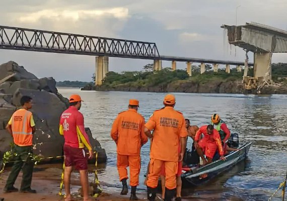 Encerrada busca ativa por desaparecidos em ponte que desabou