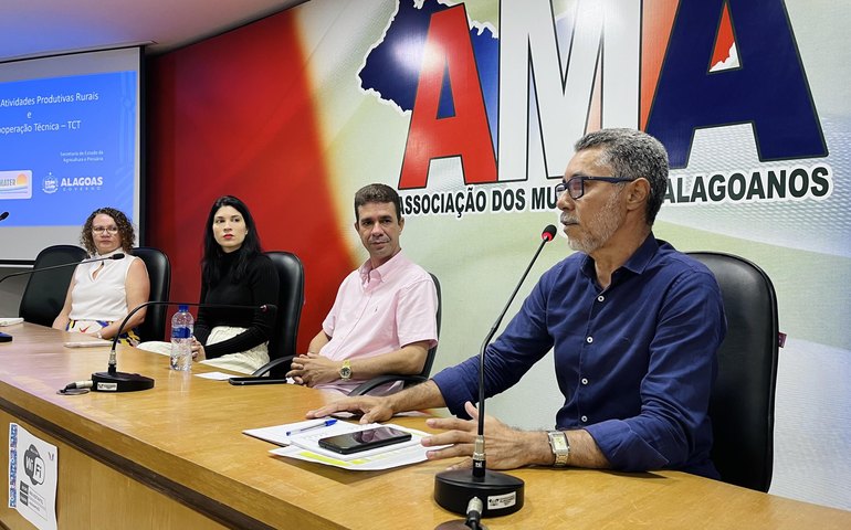  Secretaria de Agricultura e Emater apresentam projetos de fomento e cooperação técnica a municípios alagoanos 