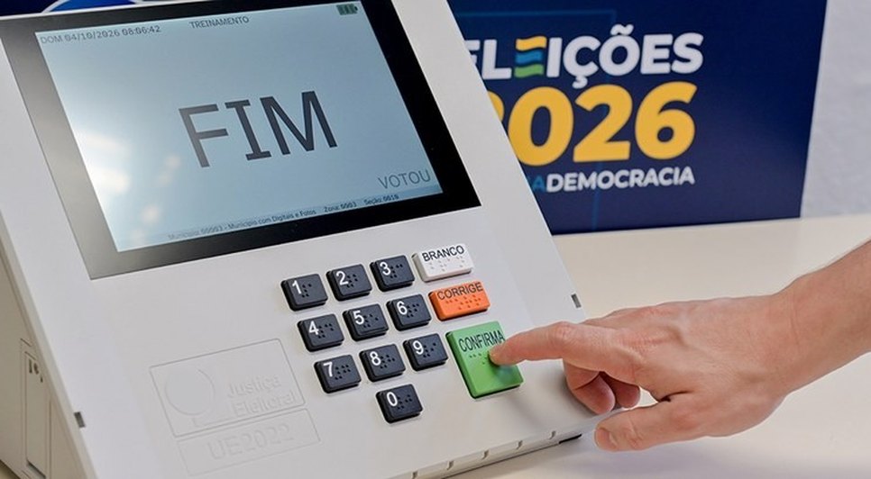 Urna eletrônica / Foto: Justiça Eleitoral.