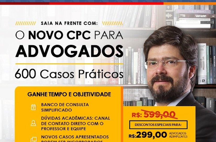 Parceria entre OAB/AL garante desconto especial em novo curso para advogados