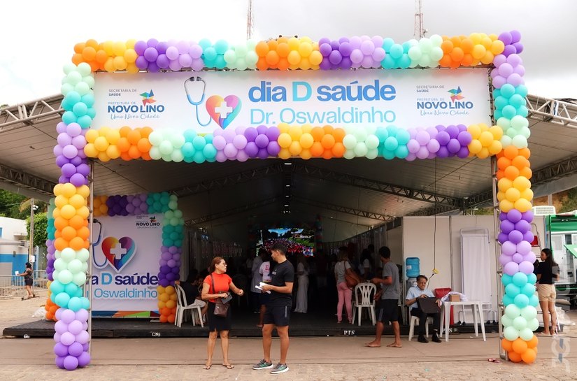 Novo Lino realiza grande ação de saúde em homenagem ao Dr. Oswaldinho e beneficia mais de 500 pessoas