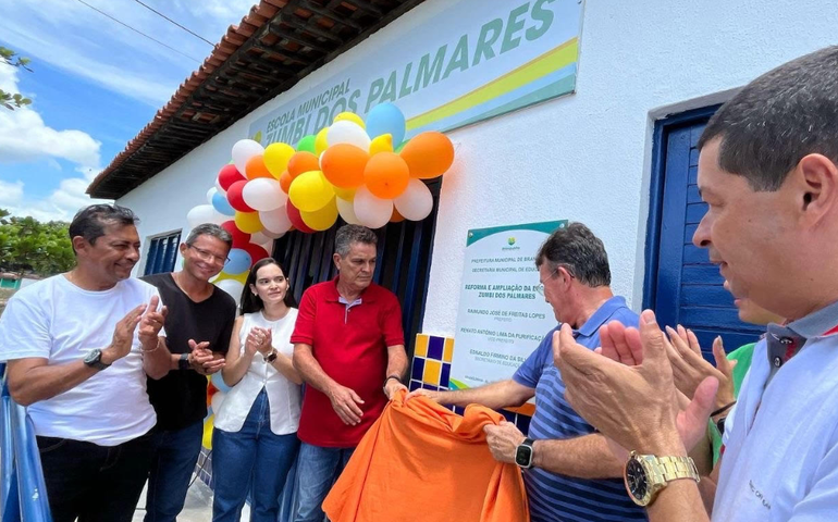 Com inauguração de escola e reabertura de unidade, prefeitura de Branquinha dá início ao ano letivo