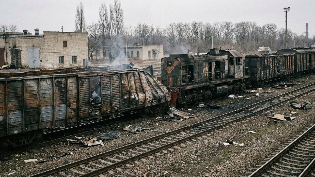 Drones russos destroem rebocadores e estação ferroviária portuária ucraniana