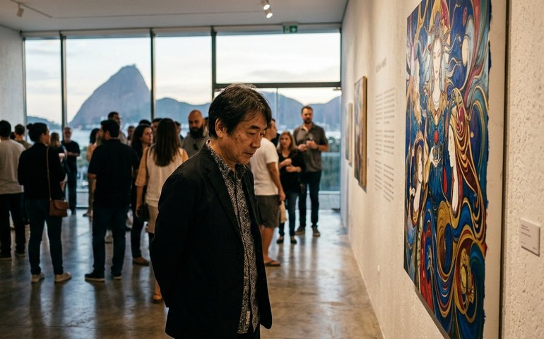 Criador do visual do game 'Final Fantasy' e de animes como 'Vampire Hunter D', Yoshitaka Amano abre mostra no Rio