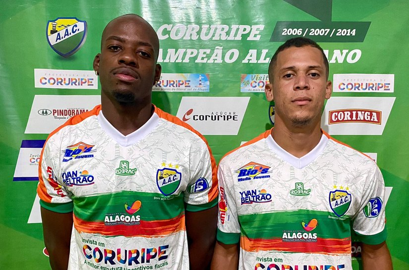 Coruripe anuncia mais dois reforços para a sequência da Copa Alagoas