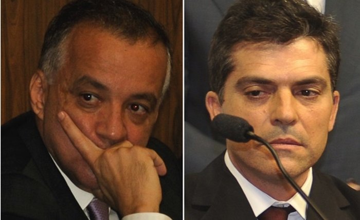 Carlinhos Cachoeira e Fernando Cavendish (Foto: Reprodução)