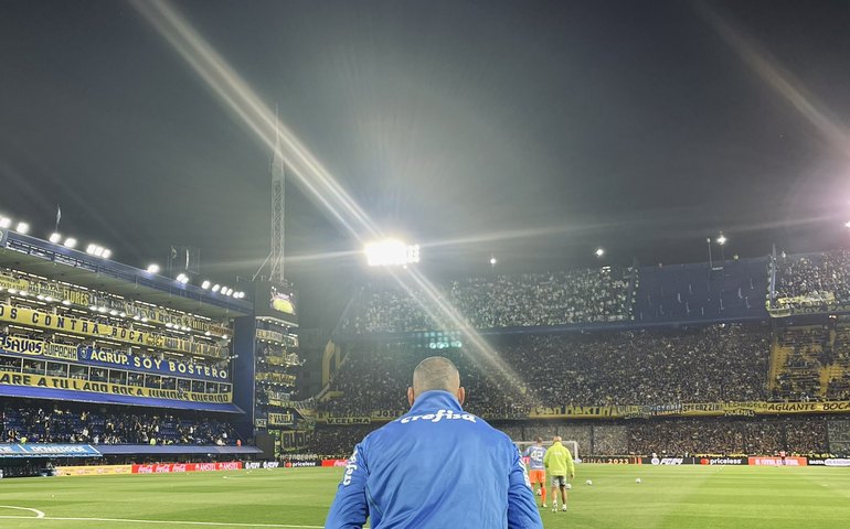 Palmeiras 'travou' Boca Juniors suportando pressão de La Bombonera