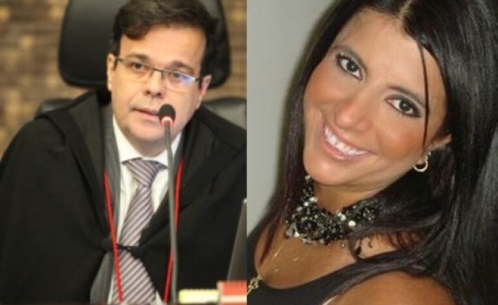O desembargador Tutmés Airan e a advogada Adriana Wanderley - Foto: Divulgação O desembargador Tutmés Airan e a advogada Adriana Wanderley - Foto: Divulgação