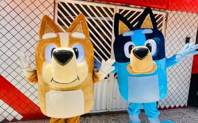 Shopping Pátio Maceió promove Meet & Greet com Bluey e Bingo no Pátio Kids