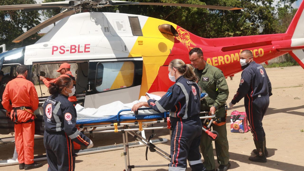 Aeromédico assegura transferência de paciente cardíaco entre hospitais de Rio Largo e Coruripe