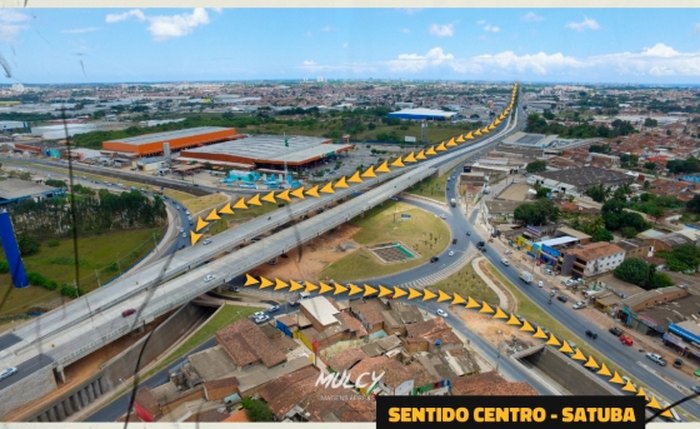 Trânsito no sentido Centro-Satuba será alterado