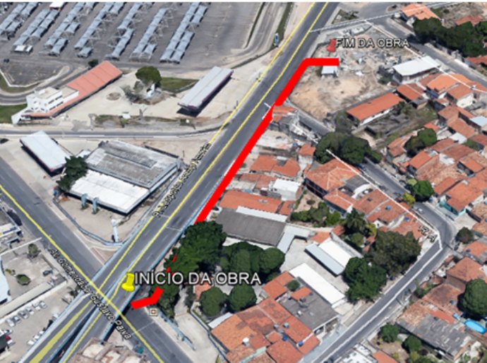 Obra de drenagem interdita rua no bairro da Mangabeiras a partir de sexta