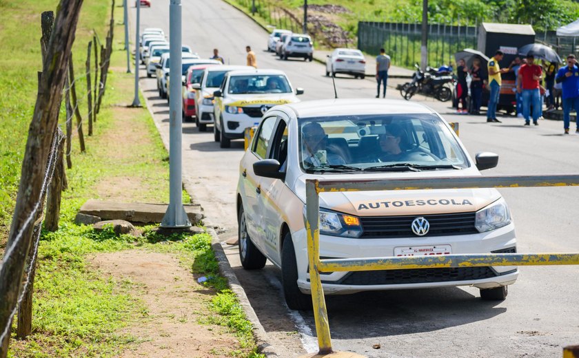 Detran Alagoas promove mutirão da CHN e amplia vagas de exames práticos no interior