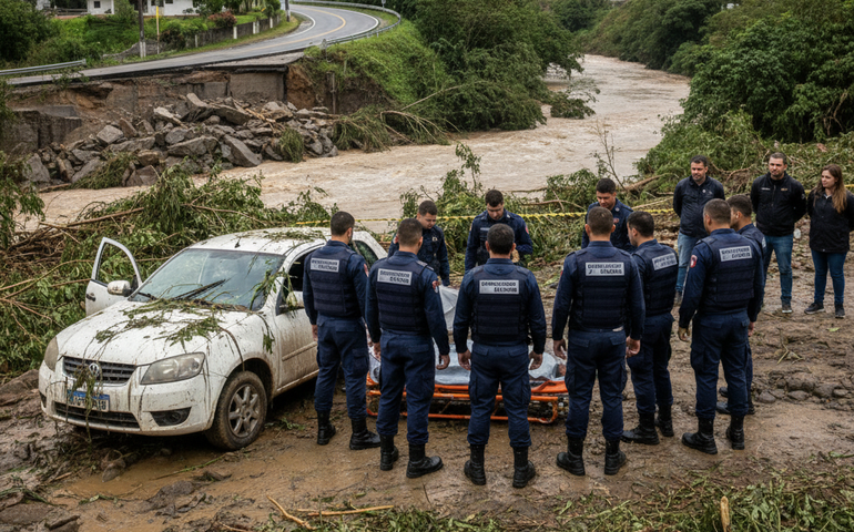 Corpo de servidor arrastado por enxurrada em Petrópolis é localizado