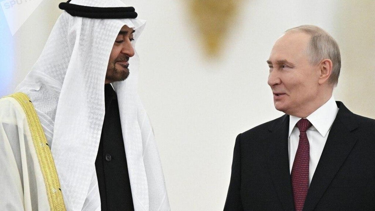 Putin conversa com o presidente dos Emirados Árabes Unidos