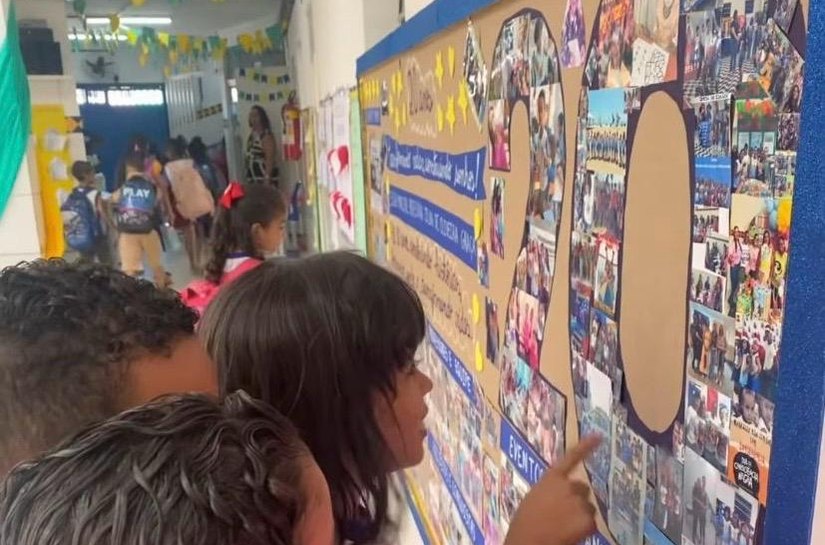 Projeto de Leitura celebra duas décadas da Escola Municipal Zilka de Oliveira