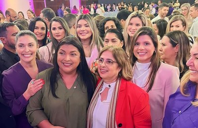 Prefeita Marcela Gomes participa da abertura do Fórum Estadual de Políticas para Mulheres