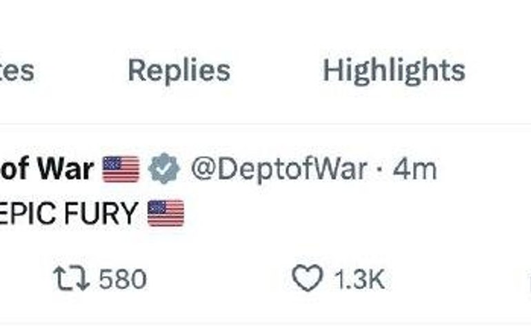 'Fúria Épica' é o nome dado pelos EUA ao ataque contra o Irã