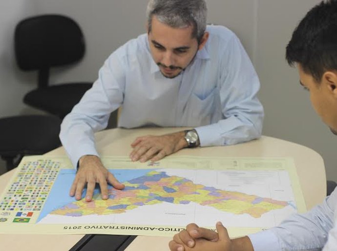 Seplag lança novo mapa político-administrativo de Alagoas