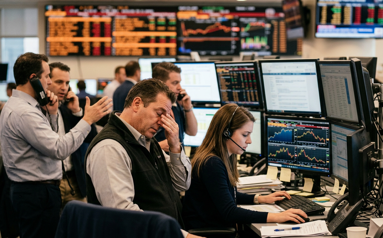 Fechamento do mercado financeiro