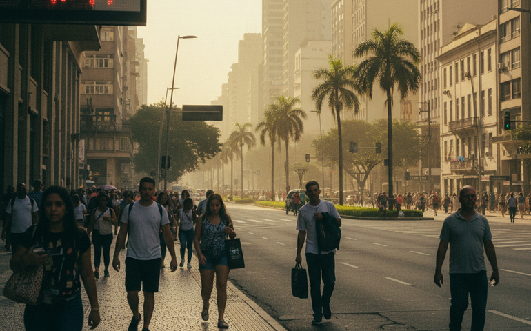 SP bate recorde de calor do ano e temperatura deve se manter alta nesta semana