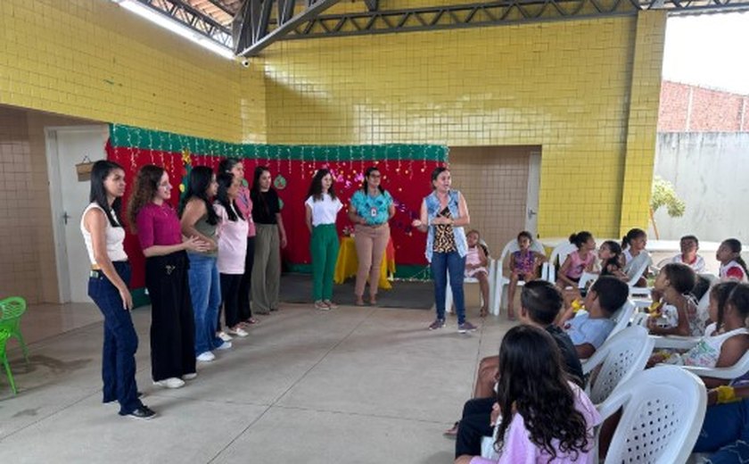 CRAS de Arapiraca celebra o espírito natalino com programação especial nas comunidades